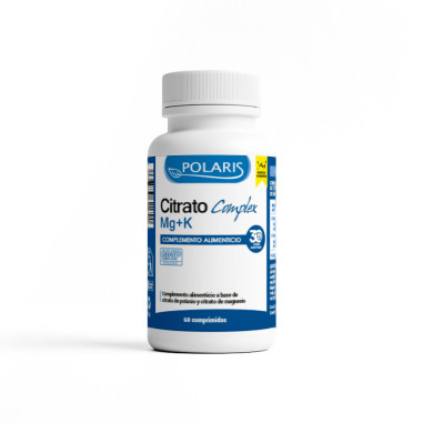 Citrato Complex Magnesio Potasio 60 Comp | Polaris