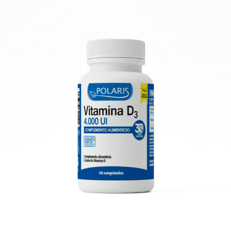 Vitamina D3 4000 UI 60 comprimidos | Polaris Formula