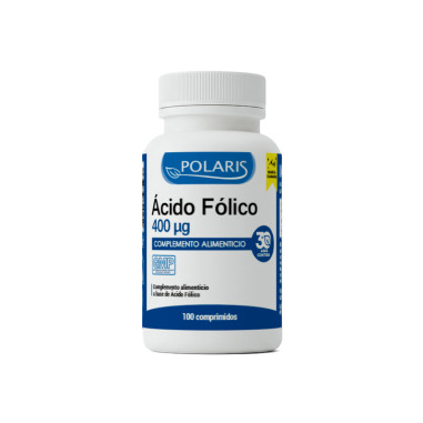 Folsäure 400 µg 100 Tabletten | Polaris