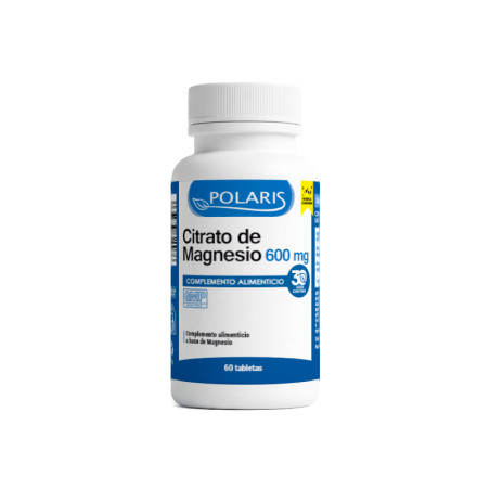 Magnesium Citrate 600mg 60 Tabs Polaris C.n. | Polaris