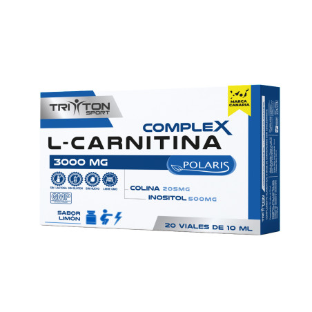 Triton l Carnitina Complex 3000 mg 20 Viales | Polaris
