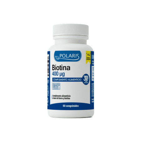 Biotina 400 mg 60 Comp | Polaris