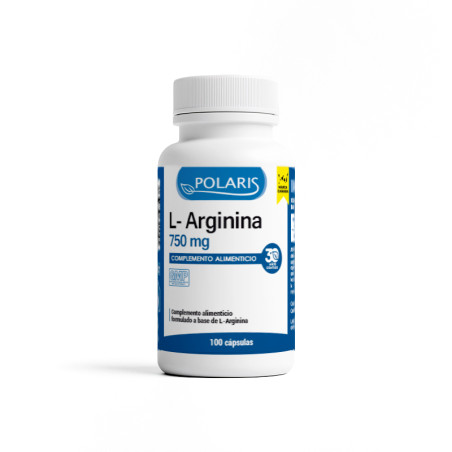 L Arginine 750mg 100 Caps | Polaris